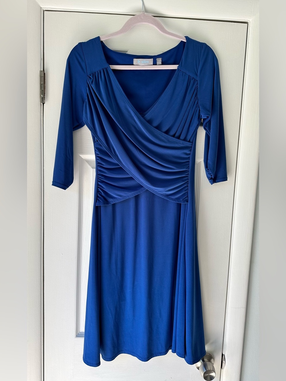 Royal Blue B-Slim Dress